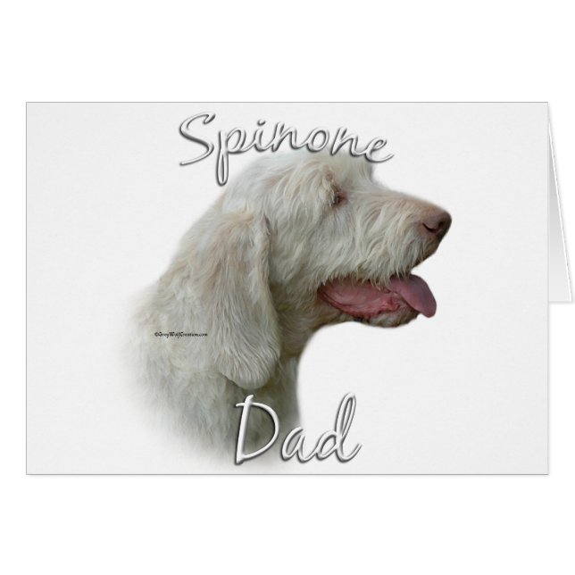 Spinone Italiano Pappa 2 Hälsningskort (Framsidan Horizontal)