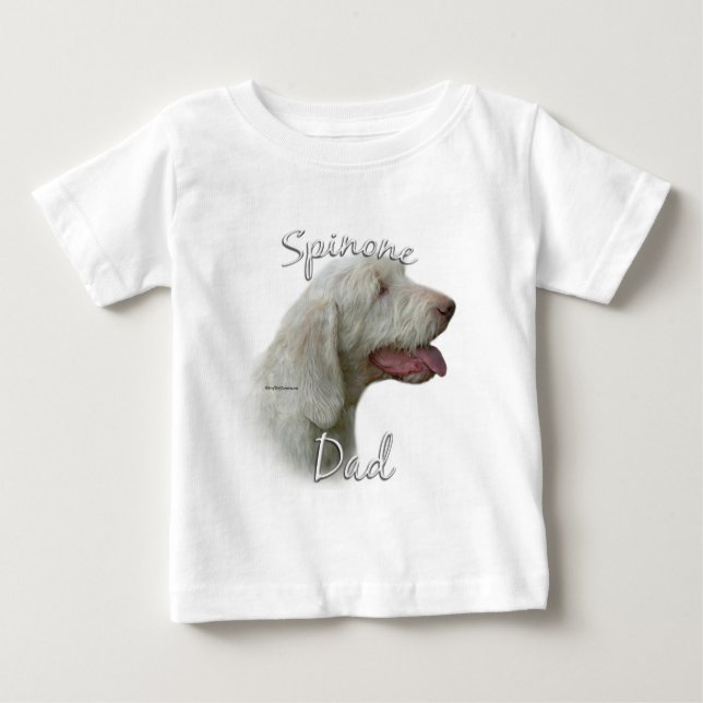 Spinone Italiano Pappa 2 T Shirt (Framsida)