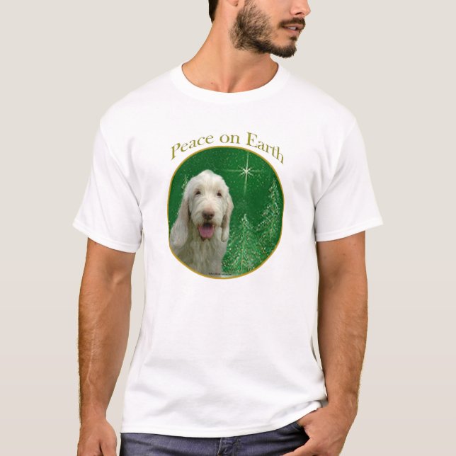 Spinone Italiano Peace T-shirt (Framsida)