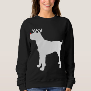 Spinone Italiano Reindeer jul-Hund T Shirt