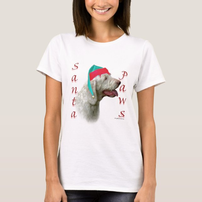 Spinone Italiano Santa Tassar Tee (Framsida)