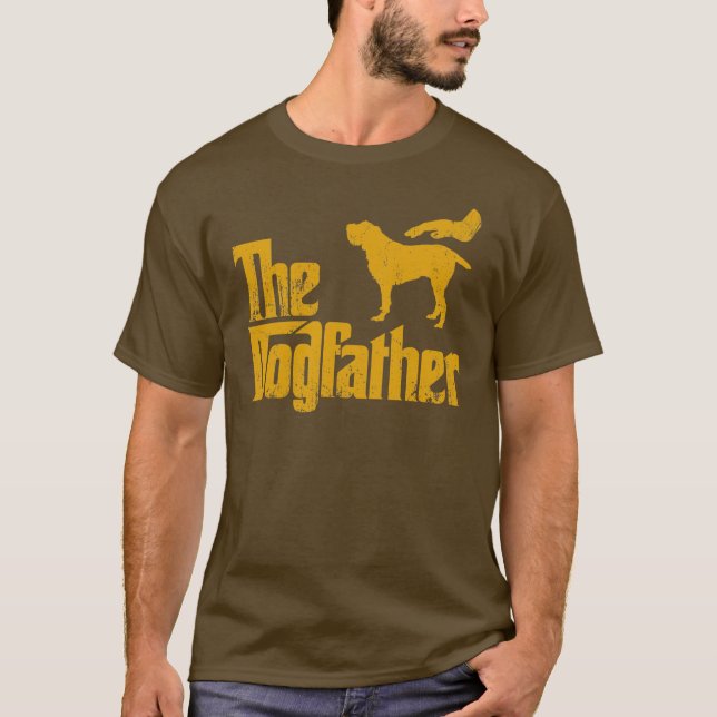 Spinone Italiano Tee Shirt (Framsida)