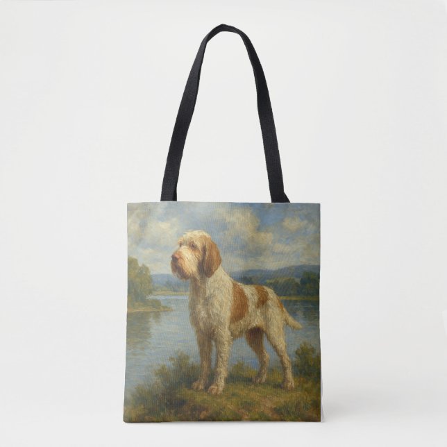 Spinone Italiano Tygkasse (Framsida)