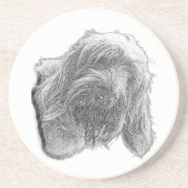 Spinone Stillness – Artisan Coaster Underlägg