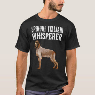 Spinoni Italiani Whisperer Hund T Shirt