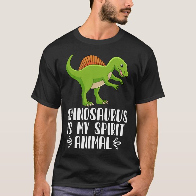 Spinosaurus är mitt andningsdjur t shirt (Framsida)