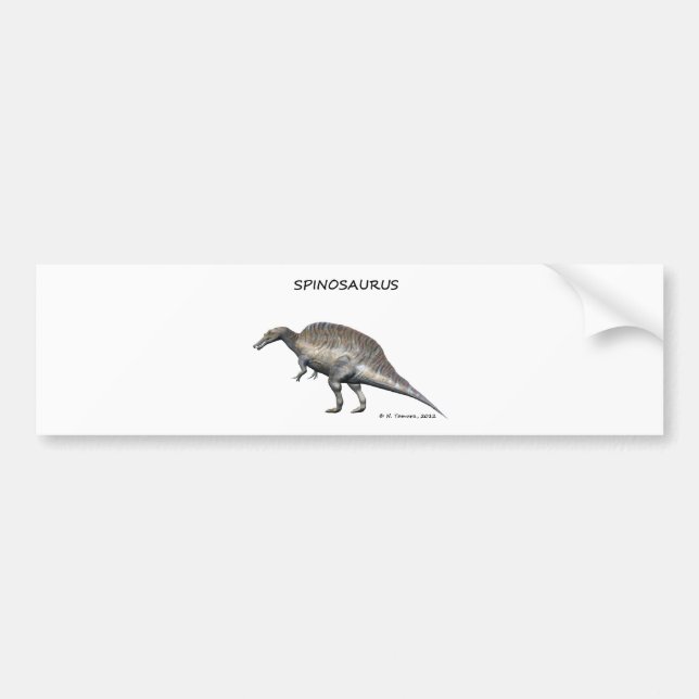 Spinosaurus Bildekal (Framsidan)