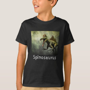 Spinosaurus Dinosaur i Primeval Forest T-Shirt