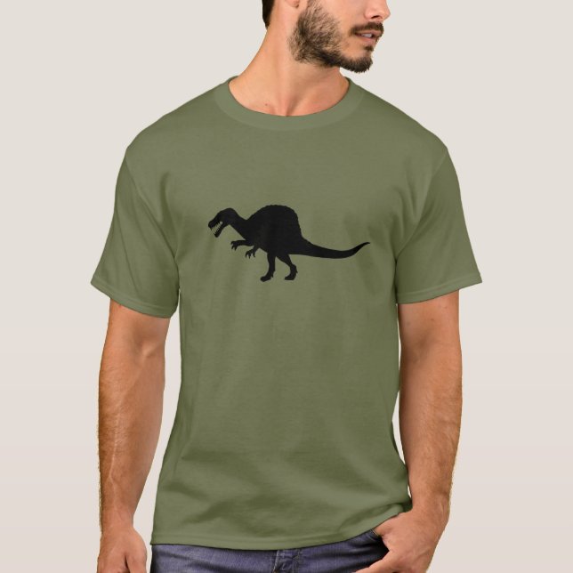 Spinosaurus Dinosaur Tee Shirt (Framsida)