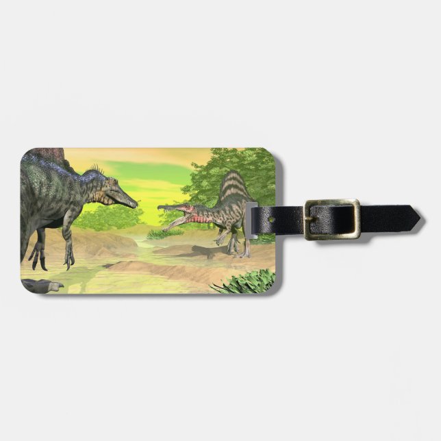 Spinosaurus dinosaursslagsmål - 3D framför Bagagebricka (Horisontell Framsida)