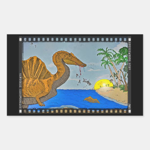 Spinosaurus Filmrulle Dinosaurie Klistermärke