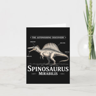 Spinosaurus mirabilis 2026 hel häger dinosaurie kort
