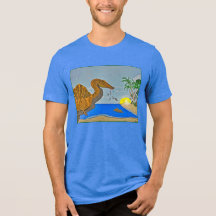 Spinosaurus t-shirt kritaperiodens strand
