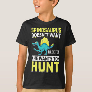 Spinosaurus vill inte bli Matat att han vill stöta T Shirt