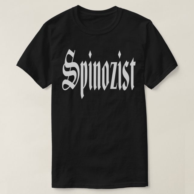 Spinozist Baruch Spinoza Spinoza T Shirt (Design framsida)