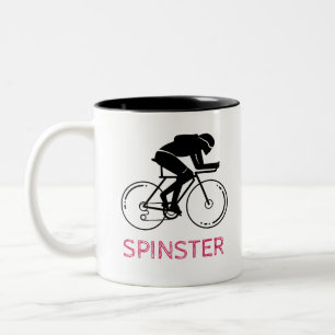 Spinster-roligtens utformning Två-Tonad mugg