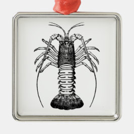 Spiny hummer (Kalifornien) Julgransprydnad Metall