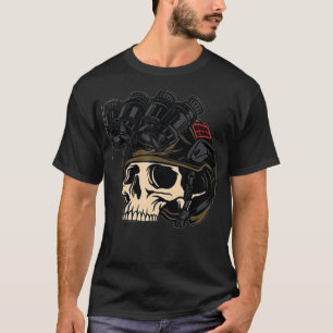 Spion hjälmet till Night Vision, krig, armé, utrus T Shirt