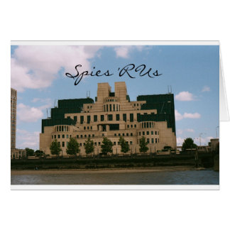 Spion R oss Hälsningskort