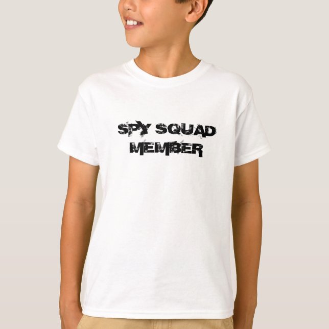 Spionsquadutslagsplats T Shirt (Framsida)