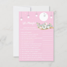 Spip Koala Baby Shower Game Låt oss Mingle! Invi Inbjudningar