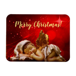 Spipande Angel Baby Jesus jul Magnet