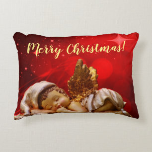 Spipande Angel Baby Jesus jul Prydnadskudde