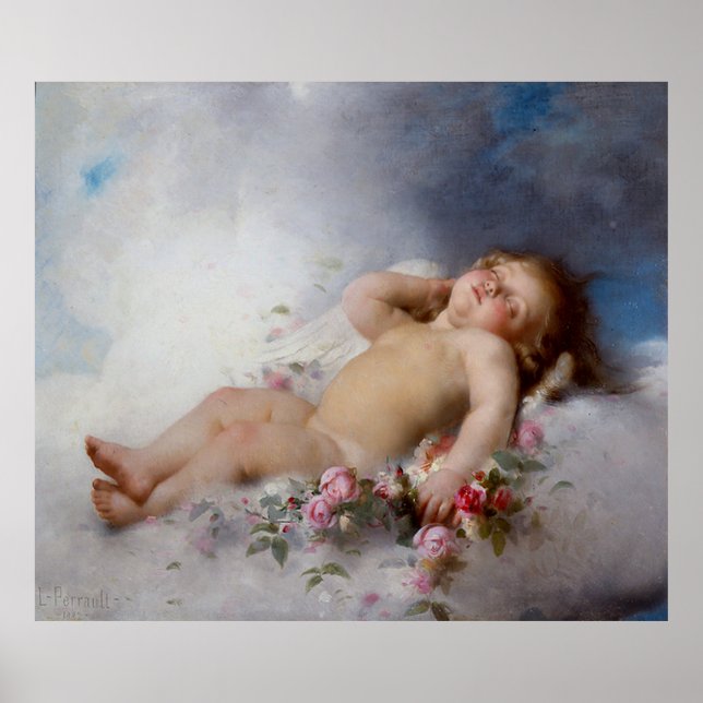 Spipande ängel poster (Framsidan)