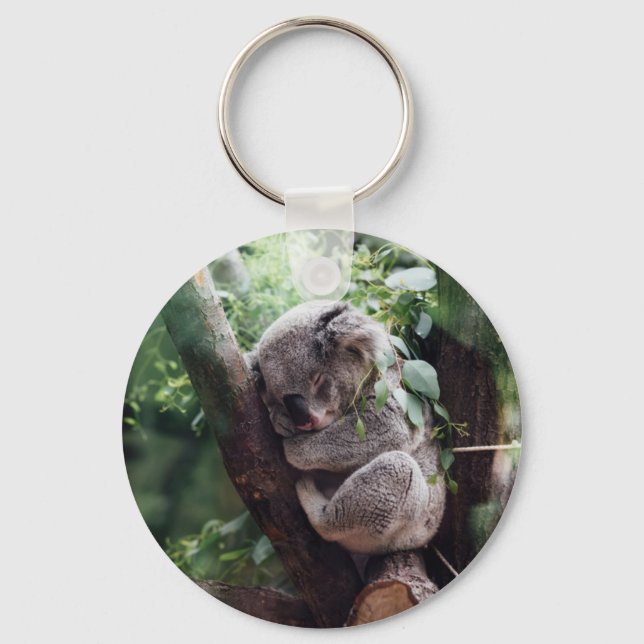 Spipande Baby Koala Nyckelring (Framsida)