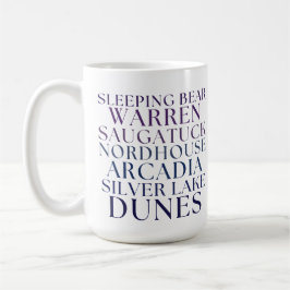 Spipande Bear Michigan Sand Dunes Coffee Mugg