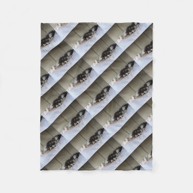 Spipande Beauties Fleecefilt (Framsidan)