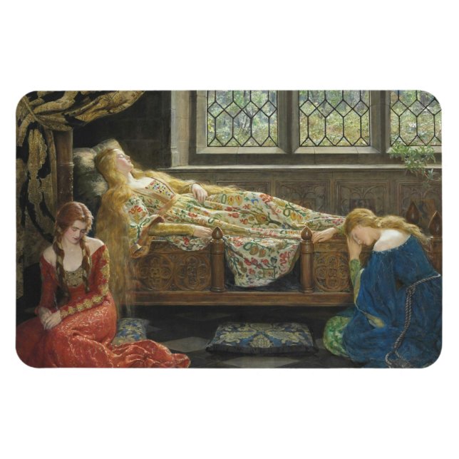 Spipande Beauty (av John Collier) Magnet (Horisontell)