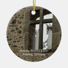Spipande Beauty Castle Julgransprydnad Keramik