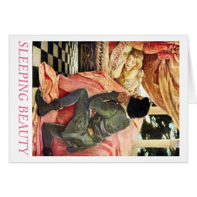 Spipande Beauty Hälsningskort (Framsidan Horizontal)