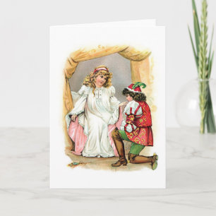 Spipande Beauty och Prince Kort