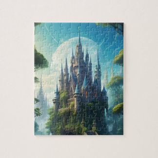 Spipande Beauty's Enchanted Fairy Tale Castle Pussel