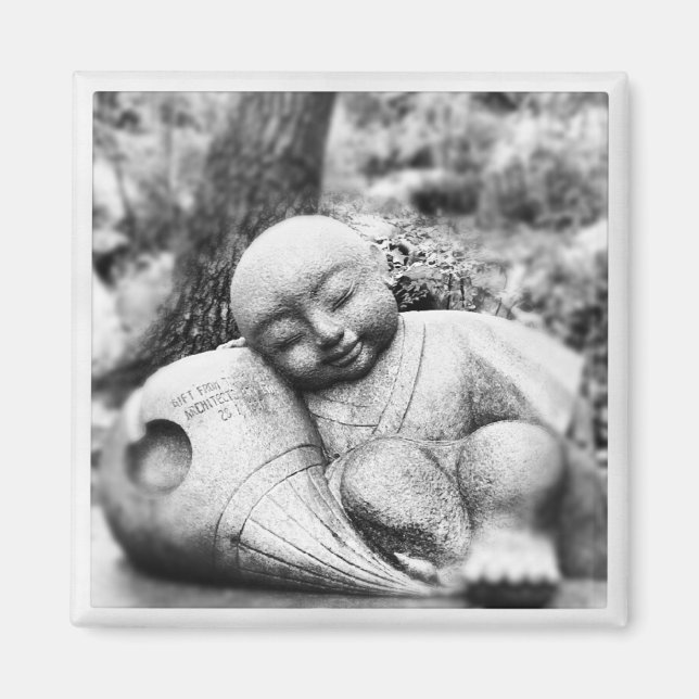 Spipande Budda Magnet (Framsidan)