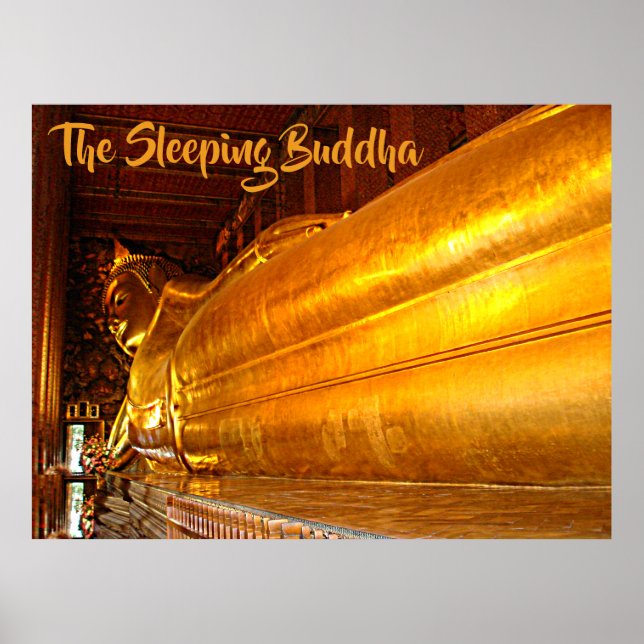 Spipande Buddha Poster (Framsidan)