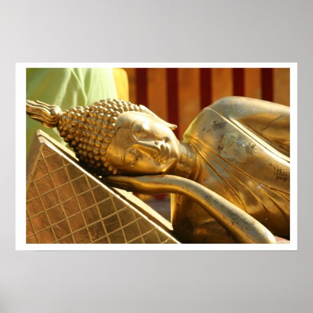 Spipande Buddha Poster (Framsidan)