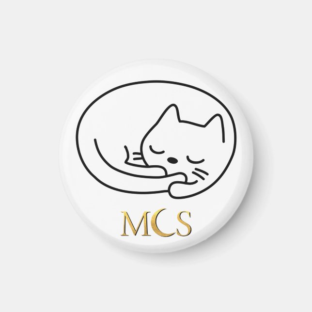 Spipande Cat Felix Calypsos Heart Magnet (Framsidan)