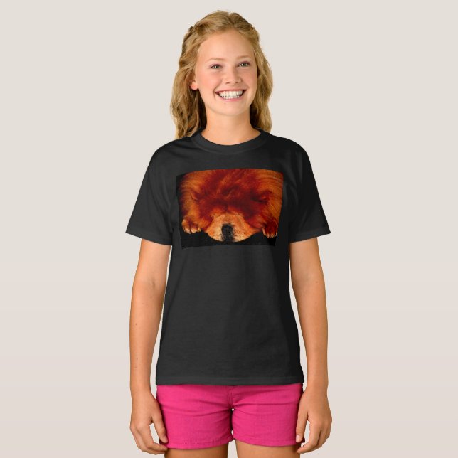 Spipande Chow Chow Gccna T Shirt (Hel framsida)