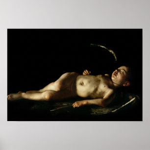 Spipande cupid, 1608 poster