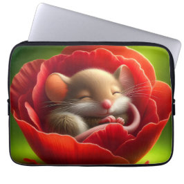Spipande Cute Mouse Laptop Fodral