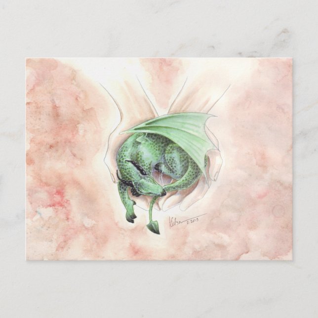 Spipande Draagon 2013 Vykort (Framsida)