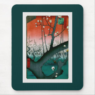 Spipande Dragon Plum, Kameido Hiroshige Fine Art Musmatta