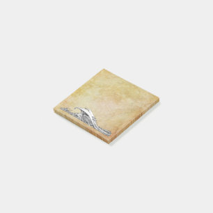Spipande drake post-it block
