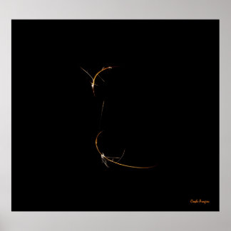 Spipande drake poster