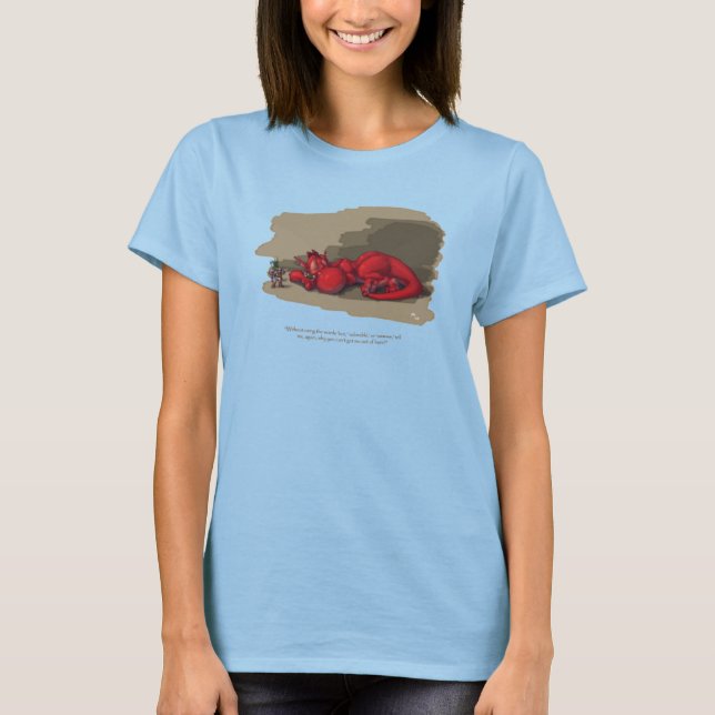 Spipande drake t shirt (Framsida)