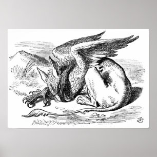 Spipande griffin poster