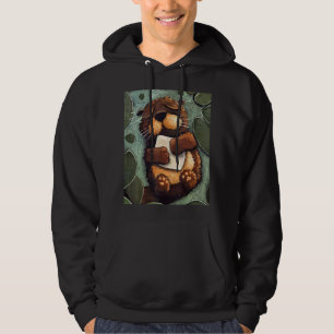 Spipande hav Otter Party Animal Kindergarten Hoodie